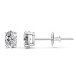 Load image into Gallery viewer, Ihina Oval Solitaire Diamond stud Earring