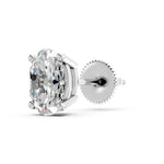 Load image into Gallery viewer, Iaira Oval Solitaire Diamond stud Earring