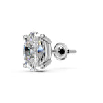 Load image into Gallery viewer, Iaara Oval Solitaire Diamond stud Earring