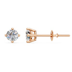 Load image into Gallery viewer, Haara Round Solitaire Diamond stud Earring