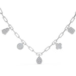 Load image into Gallery viewer, Ciya Charm Diamond Geometric Classic Necklace