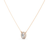 Load image into Gallery viewer, Twinkle Oval Solitaire Ladies Pendant