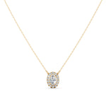 Load image into Gallery viewer, Twinkle Oval Solitaire Ladies Pendant