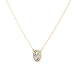 Load image into Gallery viewer, Twinkle Oval Solitaire Ladies Pendant