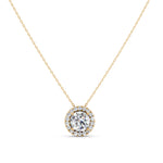 Load image into Gallery viewer, Flash Round Solitaire Ladies Pendant