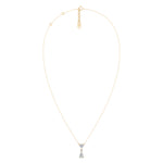 Load image into Gallery viewer, Crown Heart Solitaire Ladies Pendant