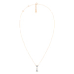 Load image into Gallery viewer, Crown Heart Solitaire Ladies Pendant
