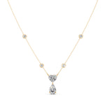 Load image into Gallery viewer, Regal Heart Solitaire Ladies Pendant