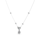 Load image into Gallery viewer, Regal Heart Solitaire Ladies Pendant
