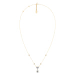 Load image into Gallery viewer, SkiraTwo Stone Diamond Necklace