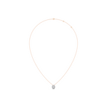 Load image into Gallery viewer, Luna Round Diamond Cluster Stud Ladies Pendant