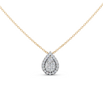 Load image into Gallery viewer, Luna Round Diamond Cluster SliderLadies Pendant