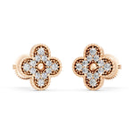 Load image into Gallery viewer, Jania Diamond Stud earring
