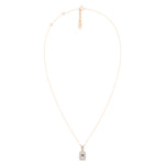 Load image into Gallery viewer, Namya Emerald Solitaire Diamond Pendent