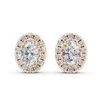 Load image into Gallery viewer, Cyra Oval Ladies Earring