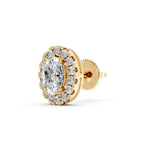Load image into Gallery viewer, Cyra Oval Ladies Earring