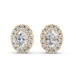 Load image into Gallery viewer, Cyra Oval Ladies Earring