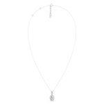 Load image into Gallery viewer, Nazra Oval Solitaire Diamond Pendent