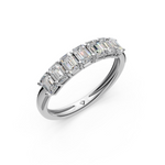 Load image into Gallery viewer, Adrija Emerald Diamond 7 stone Ladies Ring