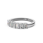 Load image into Gallery viewer, Adrija Emerald Diamond 7 stone Ladies Ring
