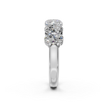 Load image into Gallery viewer, Vanya Oval Diamond 7 stone Ladies Ring