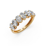 Load image into Gallery viewer, Vanya Oval Diamond 7 stone Ladies Ring