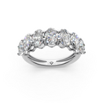 Load image into Gallery viewer, Eli Oval Diamond 7 stone Ladies Ring