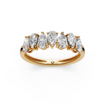 Load image into Gallery viewer, Harper Pear Diamond 7 stone Ladies Ring