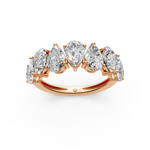 Load image into Gallery viewer, Amaya Pear Diamond 7 stone Ladies Ring