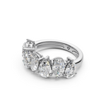 Load image into Gallery viewer, Avni Pear Diamond 7 stone Ladies Ring