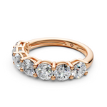Load image into Gallery viewer, Olivia Round Diamond 7 stone Ladies Ring