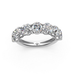 Load image into Gallery viewer, Tara Round Diamond 7 stone Ladies Ring
