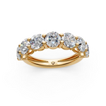 Load image into Gallery viewer, Tara Round Diamond 7 stone Ladies Ring