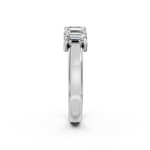 Load image into Gallery viewer, Sofia Emerald Diamond 5 Stone Ladies Ring