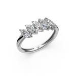 Load image into Gallery viewer, Abigail Marquise Diamond 5 Stone Ladies Ring