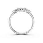 Load image into Gallery viewer, Maya Pear Diamond 5 Stone Ladies Ring