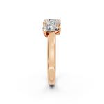 Load image into Gallery viewer, Elena Pear Diamond 5 Stone Ladies Ring