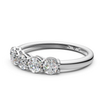 Load image into Gallery viewer, Victoria Round Diamond 5 Stone Ladies Ring