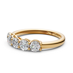 Load image into Gallery viewer, Victoria Round Diamond 5 Stone Ladies Ring