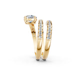 Load image into Gallery viewer, Cleodora Round Diamond Solitaire Ladies Ring