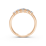 Load image into Gallery viewer, Eve Oval Diamond 5 Stone Ladies Ring