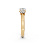 Load image into Gallery viewer, Eve Oval Diamond 5 Stone Ladies Ring