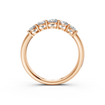 Load image into Gallery viewer, Jade Oval Diamond 5 Stone Ladies Ring