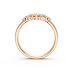 Load image into Gallery viewer, Tivra Pear Diamond 5 Stone Ladies Ring