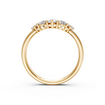 Load image into Gallery viewer, Tivra Pear Diamond 5 Stone Ladies Ring