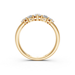 Load image into Gallery viewer, Savi Pear Diamond 5 Stone Ladies Ring