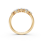 Load image into Gallery viewer, Nivana Pear Diamond 5 Stone Ladies Ring