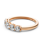 Load image into Gallery viewer, Soraya Round Diamond 5 Stone Ladies Ring