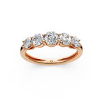 Load image into Gallery viewer, Yaavi Round Diamond 5 Stone Ladies Ring