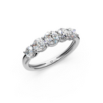 Load image into Gallery viewer, Yaavi Round Diamond 5 Stone Ladies Ring